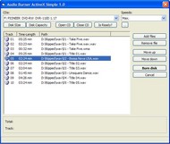 Audio Burner Activex (OCX) screenshot